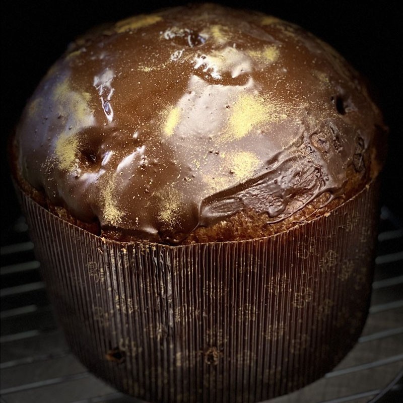 Panettone Ai Tre Cioccolati